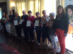 diplome de certification NF pour 9 associations ADMR